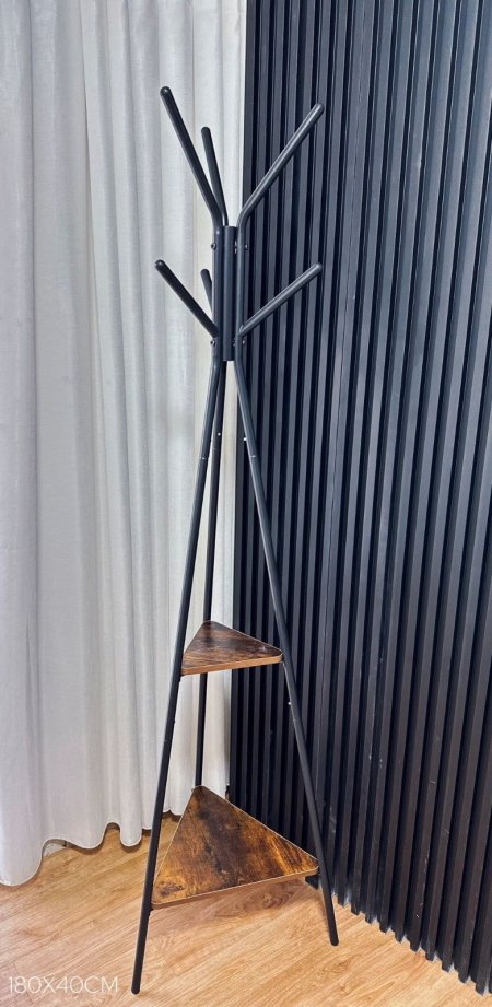 علاقه ملابس حديد+رفوف