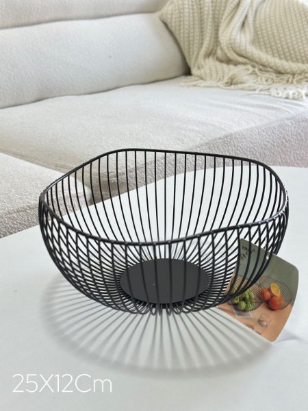 سله فواكه معدن 