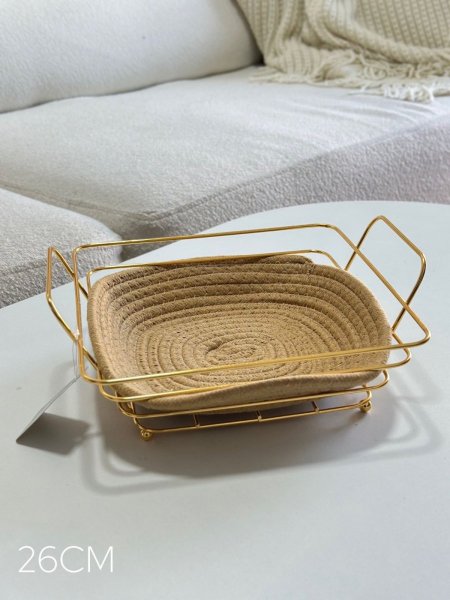 سله خبز قماش مع ستاند