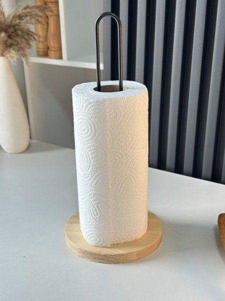 حماله محارم حديد قاعده خشب