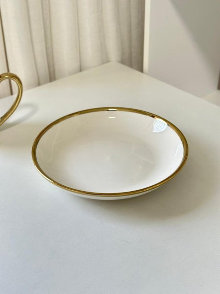 صحن عميق8انش حز ذهبي