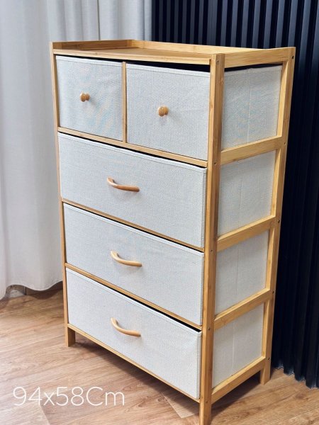 خزانه بامبو+قماش جوارير