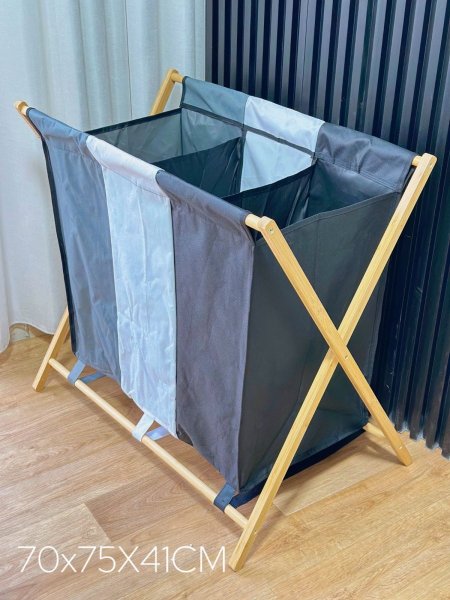 سله غسيل قماش مقطع