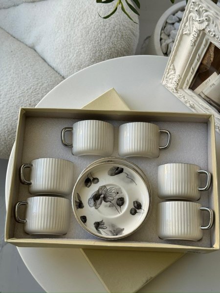 طقم فناجين شاي /6 مورد