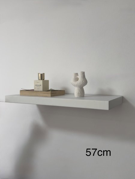 رف ديكور خشب 57 سم