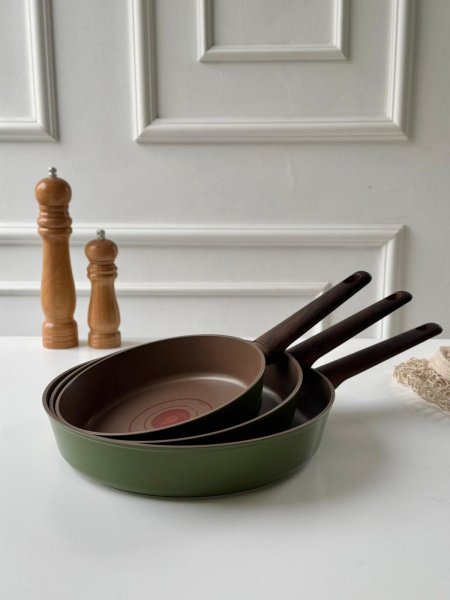 قلايه بريما جرانيت يد بامبو اخضر