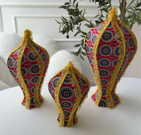 طقم فانوس 3 قطع مضيء