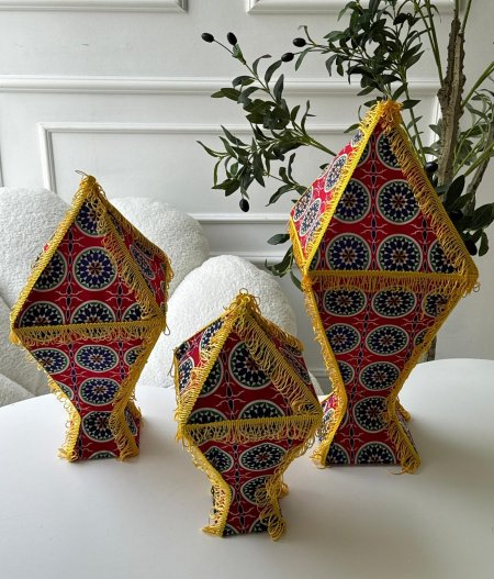 طقم فانوس 3 قطع مضيء