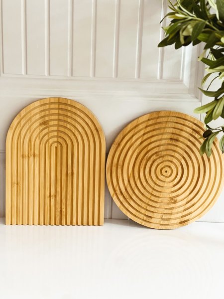 لوح خشب ديكور محزز