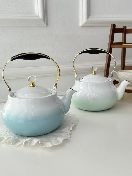 ابريق شاي ستانلس ملون 1.5 لتر