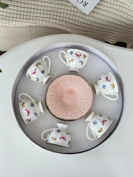 فناجين قهوه 6+ 6 بورسلان