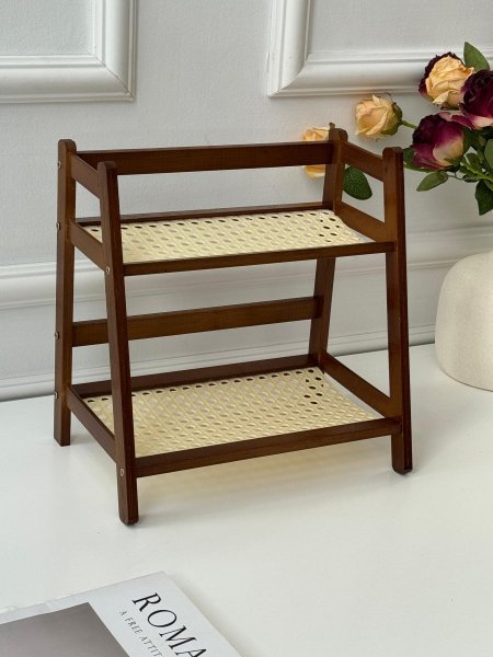 رف ديكور خشب  (27*29)cm