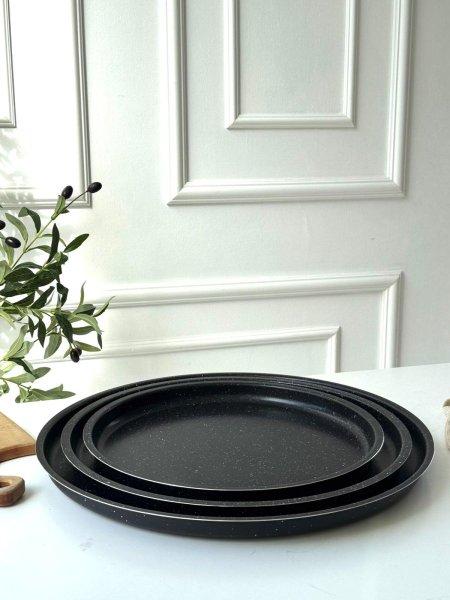 سدر جرانيت مدور اسود