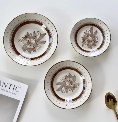 طقم صحون 18 قطعه