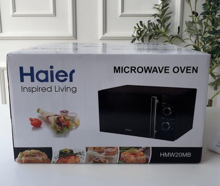 مايكرويف HAIER اسود 20 لتر