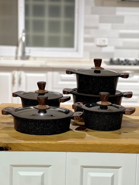 طقم طناجر دبابه4قطع+سوتيز