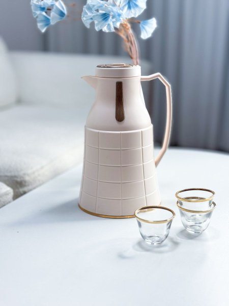 براد قهوه 1لتر بلاستيك مبلط