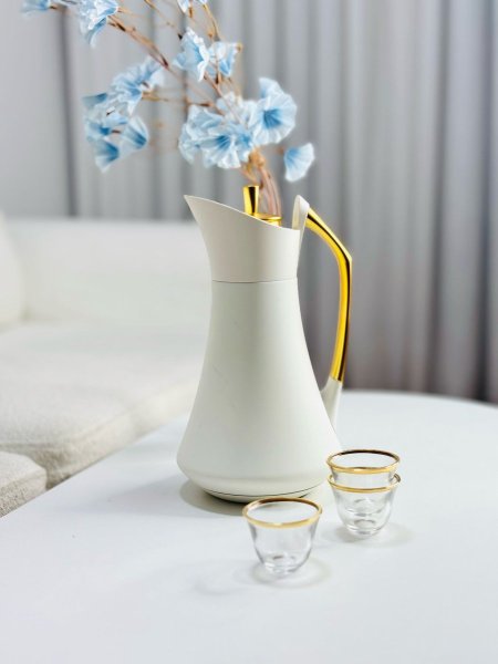 براد قهوه 1لتر شميزو ملس مذهب