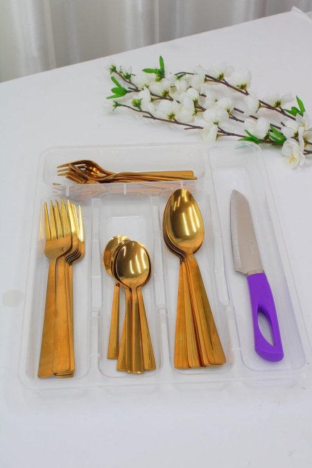 مشك ملاعق بلاستيك