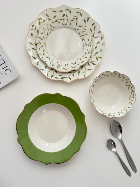 طقم صحون 24 قطعه