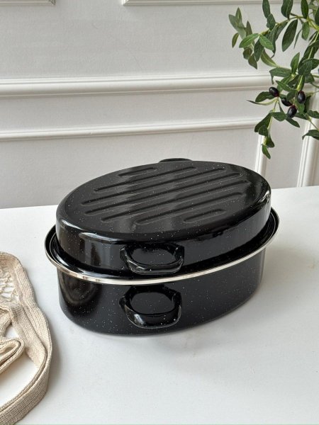 طنجره دجاج بيضاوي 34 سم