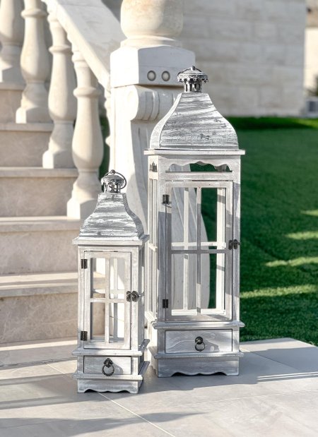 طقم فانوس قطعتين