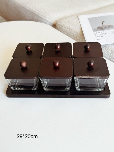 صحون مكسرات خشب/6