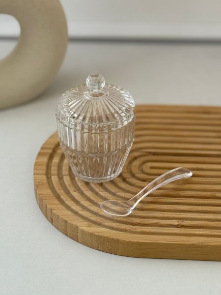 سكريه مفرده زجاج حز ذهبي