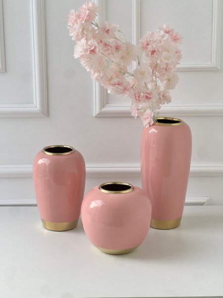 طقم فازات 3قطع ملون