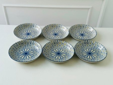 طقم صحون مدور / 6 7 انش