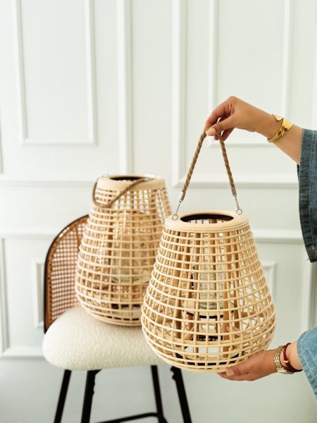 طقم فانوس قش/2