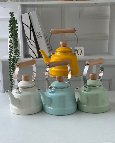 ابريق شاي يد بامبو1.7لتر