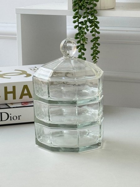 مضيفه 3طبقات زجاج