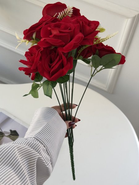 ضمة ورد جوري (احمر)