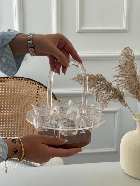 حماله فناجين اكرلك