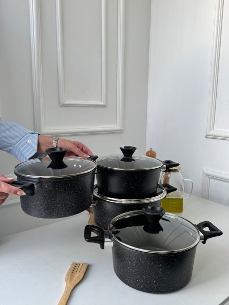 طقم طناجر جرانيت/4