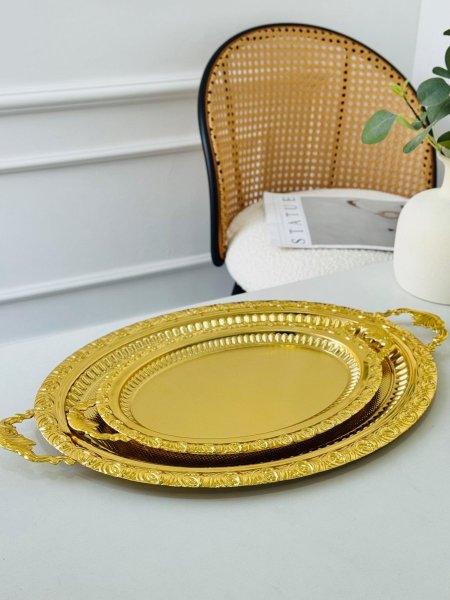 طقم صواني بيضاوي تركي