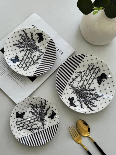 طقم صحون 18قطعه