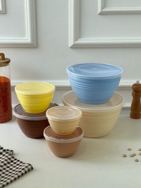 طقم تبرويل 6قطع ملون