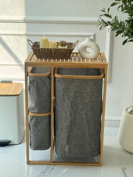 سله غسيل بامبو