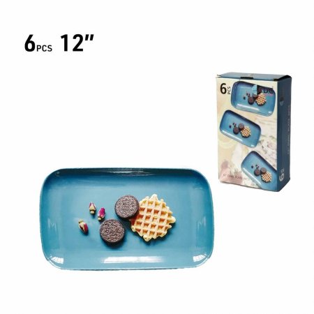 طقم 6 جاط بيضاوي 12 انش 