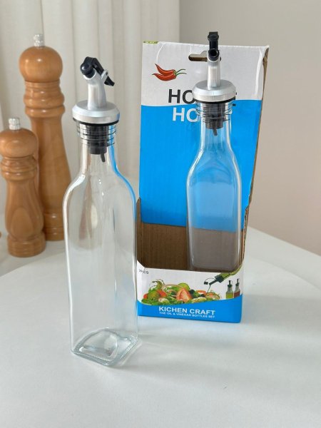 طقم قناني زيت/2 زجاج