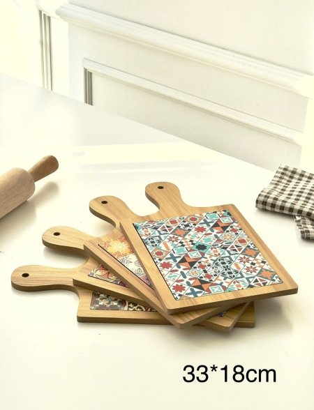 كوستر خشب مغربي