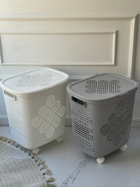 سله غسيل +غطاء