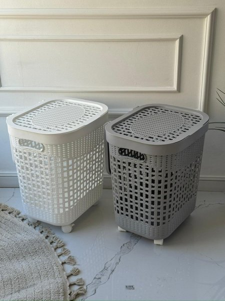 سله غسيل +غطاء