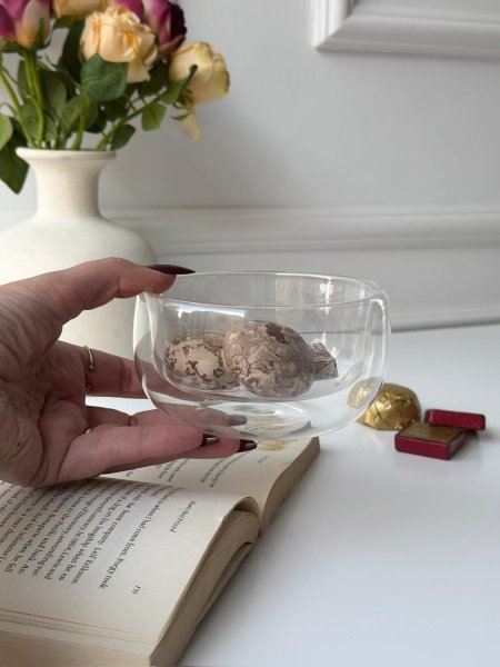 صحن دبل كلاس شفاف