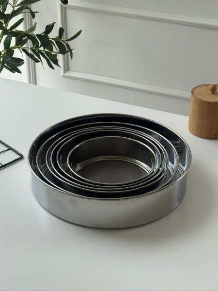 طقم منخل طحين ستانلس 6 قطع