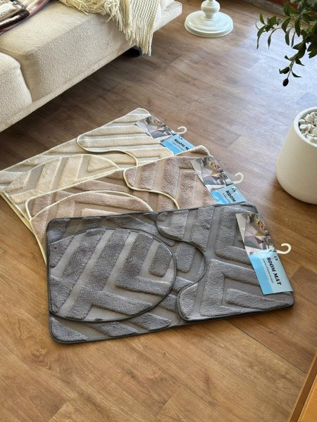 طقم دعسه حمام 3 قطع